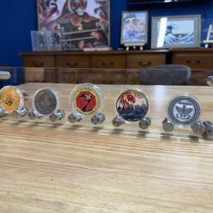 customised coin displays